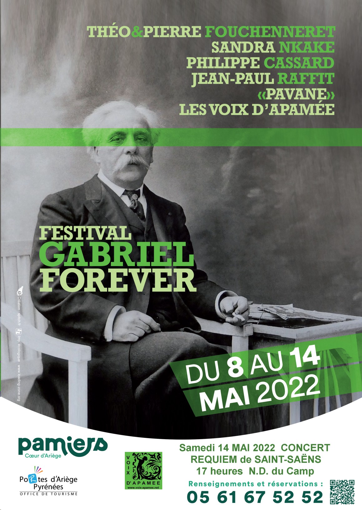 Concert Requiem Saint-Saëns à Pamiers